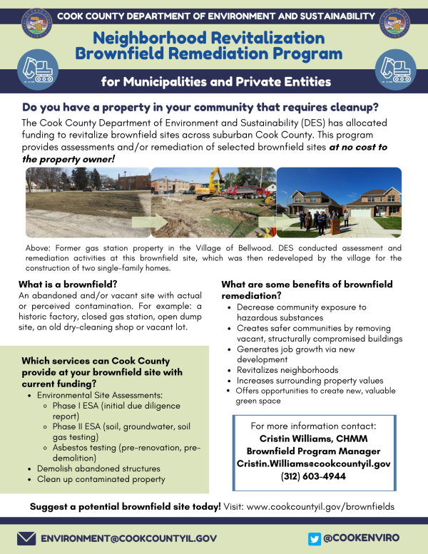 Site Cleanup Program and Brownfields