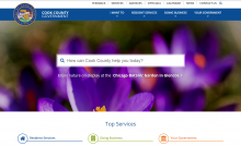 Cook County Website  Photo of the Cook County Website